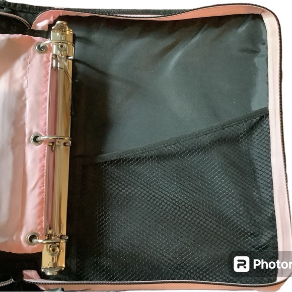 American Studio LEENIE fashion filled binder. Large D Rings, 5 pocket filing NWT - Picture 7 of 10